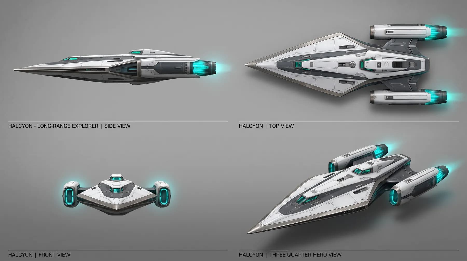 The Halcyon prop sheet